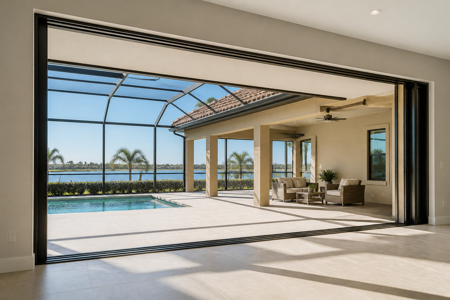 3-Panel Sliding (3-Lite Roller) Windows in Westchester, FL | Winslow Windows & Doors - detail 1