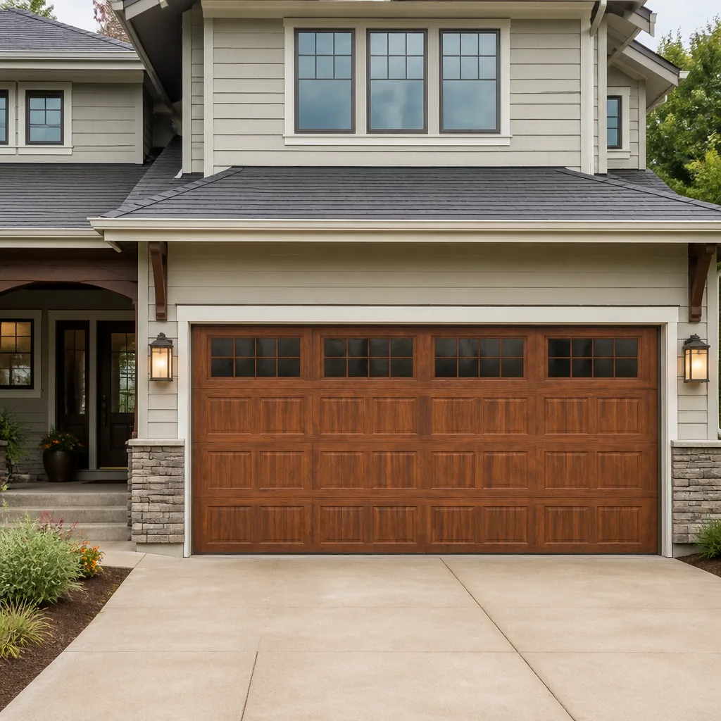 Impact garage doors